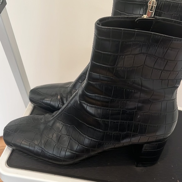 H&M Collection faux croc print boots - Picture 3 of 8